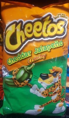 Cheddar Jalapeno Crunchy Cheese Flavored Snacks