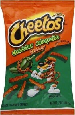 Crunchy Cheddar Jalapeno Cheese Flavored Snacks