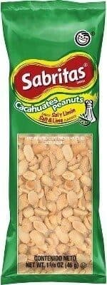 Sabritas Salt & Lime Cacahuates Peanuts