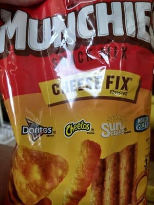 Cheese Fix Flavored Snack Mix, Nacho Cheese, Crunchy Cheese, Harvest Cheddar