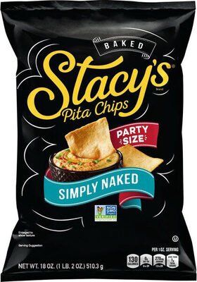 Baked Pita Chips, Simply Naked