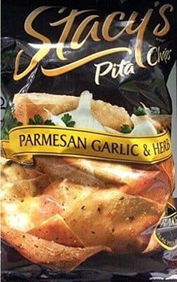 Parmesan Garlic & Herb Pita Chips