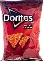 Nacho Cheese Flavored Tortilla Chips