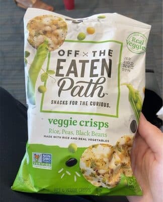 Rice, Peas, Black Beans Veggie Crisps