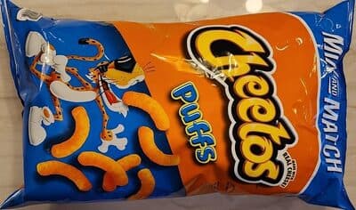 Cheese Flavored Snacks Puffs