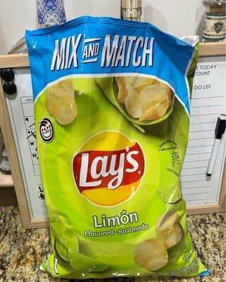 Limon Flavored Potato Chips