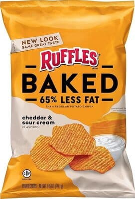 Cheddar & Sour Cream Flavored Baked Potato Crisps