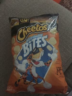 White Cheddar Bites Cheese Flavored Snacks