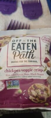 Chickpea veggie crisps