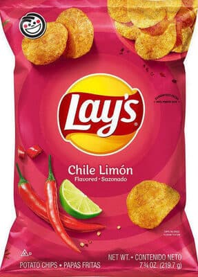 CHILE LIMON FLAVORED POTATO CHIPS, CHILE LIMON