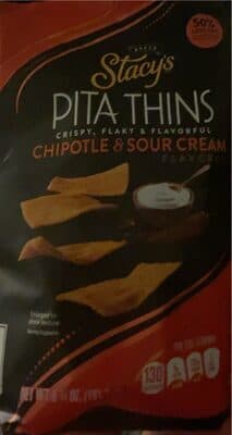 Chipotle & Sour Cream Flavored Pita Thins