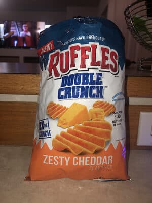 Zesty Cheddar Flavored Potato Chips