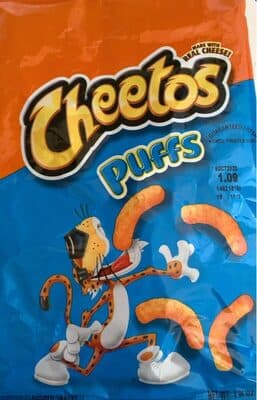 Cheetos Puffs Cheese Flavored Snacks
