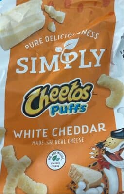White Cheddar Puffs Cheese Flavored Snacks