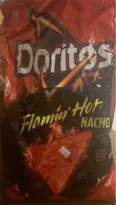 Flamin' Hot Nacho Flavored Tortilla Chips