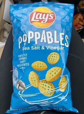 Sea Salt & Vinegar Flavored Potato Snacks