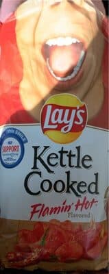 Flamin' Hot Flavored Kettle Cooked Potato Chips