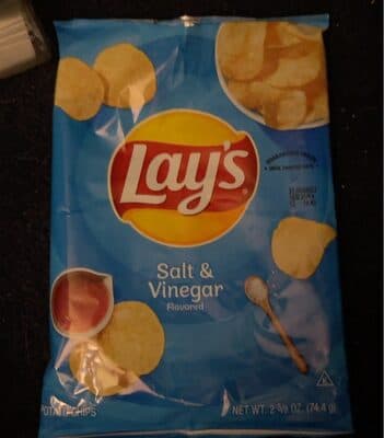 Salt & Vinegar Flavored Potato Chips