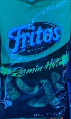 Flamin' Hot Flavored Corn Chips