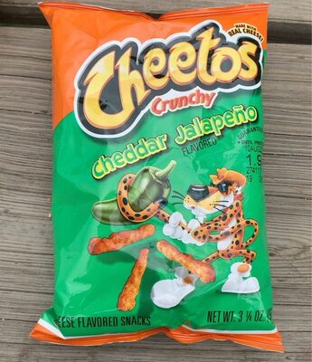Cheddar Jalapeno Crunchy Cheese Flavored Snacks