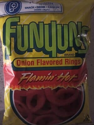 Flamin' Hot Flavored Onion Rings