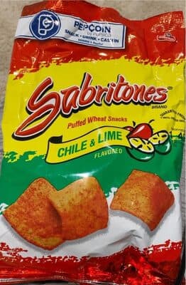 Chile & Lime Flavored Puffed Wheat Snacks