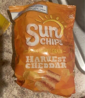 Harvest Chedd'ar Flavored Whole Grain Snacks