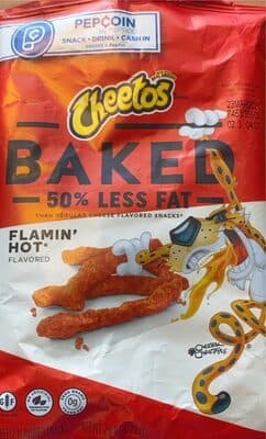 Flamin' Hot Baked Cheese Flavored Snacks