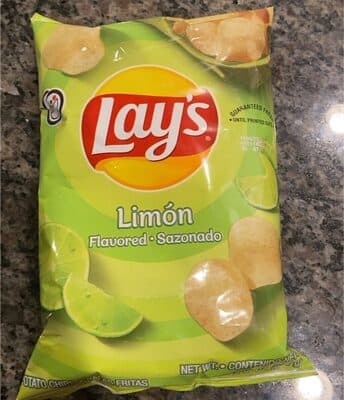 Limon Flavored Potato Chips