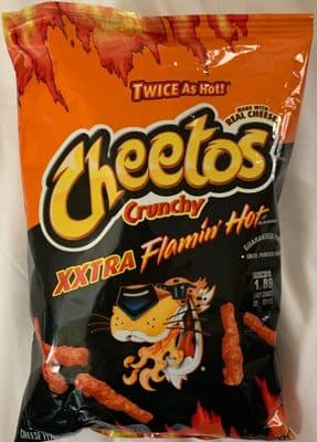 Cheese Flavored Snacks, Xxtra Flamin' Hot