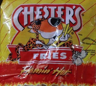 Flamin' Hot Flavored Fries Corn & Potato Snacks