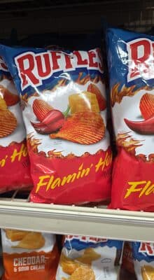 Ruffles Flamin' Hot Potato Chips