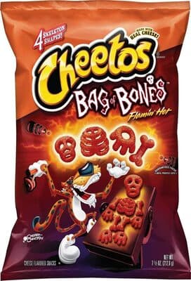 Flamin' Hot Cheese Flavored Snacks