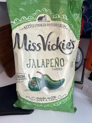 Miss Vickie's Kettle Cooked Jalapeno Flavored Potato Chips
