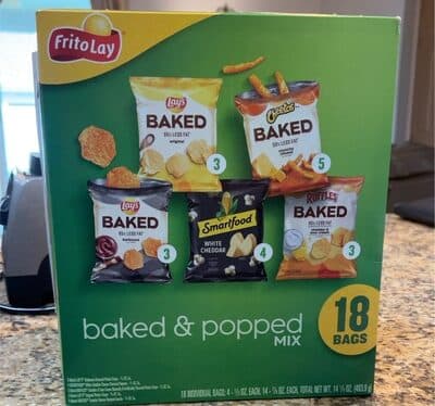 Frito Lay Snacks Baked & Popped Mix