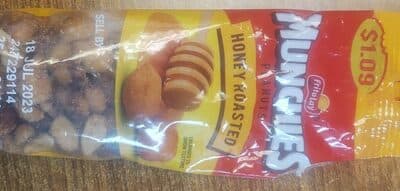 Munchies peanuts Honey Roasted