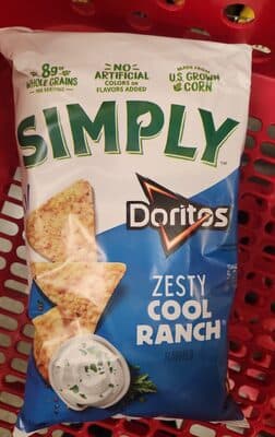 Zesty Cool Ranch Flavored Doritos