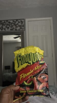 Funyuns Flamin' Hot Onion Flavored Rings