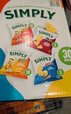 Simply Doritos White Cheddar