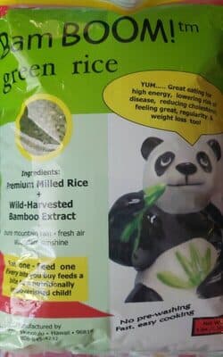 BamBoom Green Rice