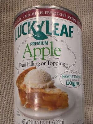 APPLE FRUIT FILLING & TOPPING, APPLE