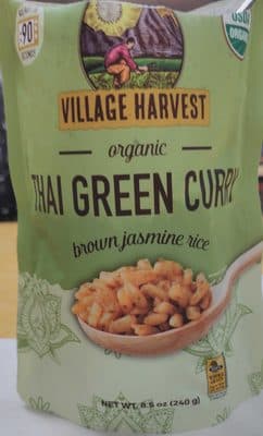 Organic Brown Jasmine Rice, Thai Green Curry