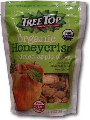 Organic Dried Honeycrisp Apple Slices