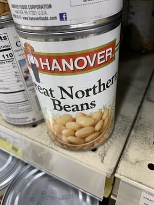 HANOVER, GARBANZO BEANS CHICK PEAS