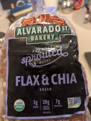 Sprouted Flax & Chia Bread