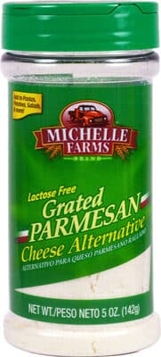 Michelle Farms, Grated Parmesan Cheese Alternative