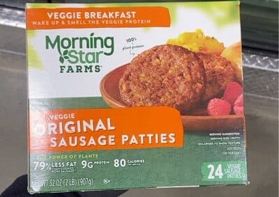 Original Veggie Sausage Patties
