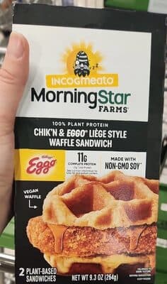 Waffle sandwich