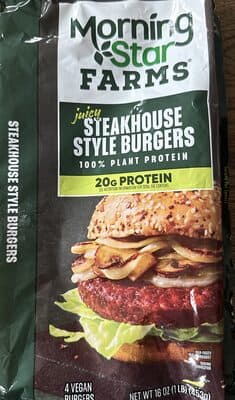 Juicy Steakhouse Style Burgers