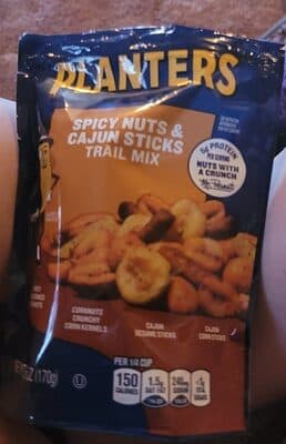 Spicy Nuts & Cajun Sticks Trail Mix